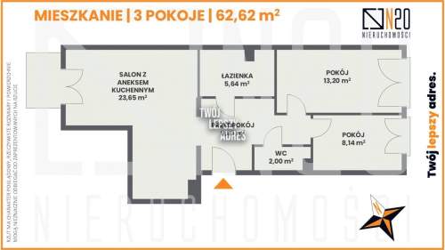 3 pokojowe pod klucz, wysoki standard - Bieżanów