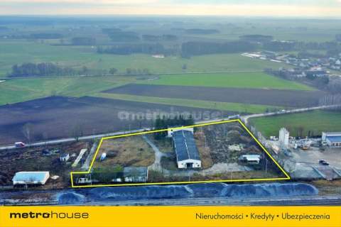 Teren produkcyjno-usługowy przy linii kolejowej