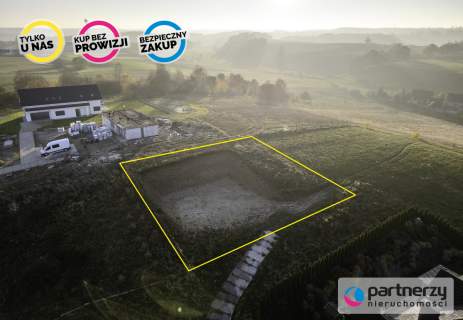 Działka w Przodkowie z pozwoleniem na budowę domu