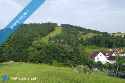 Działka budowlana z panoramicznym widokiem na okolicę i Tatry.