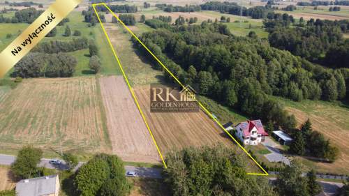 Duża działka rolna na sprzedaż 6,10 ha