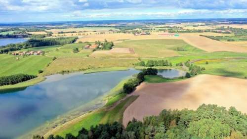 Działka bud. 2,1 ha z linią brzegową jeziora Mamry