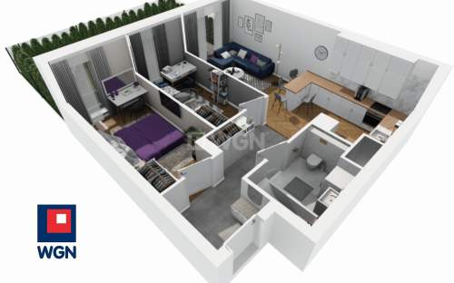 Mieszkanie na sprzedaż, 52,93 m2, Lublin