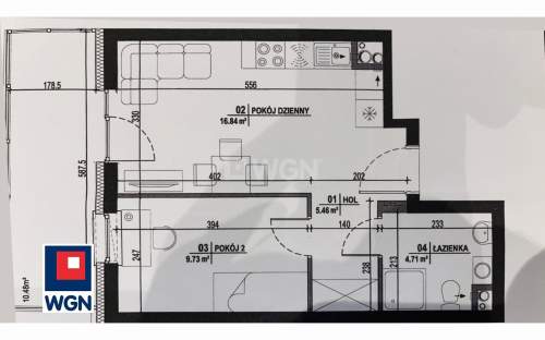 Mieszkanie do wynajęcia, 36,1 m2, Lublin