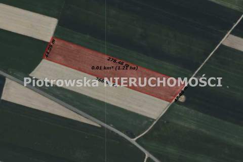 Działka rolna na sprzedaż, 12296 m2, Brodnia