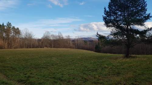 Uzbrojona działka widokowa w Bieszczadach - 3 min od Soliny