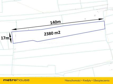 Piękna działka budowlana 2380m2 z widokami na góry