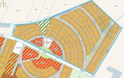 GOTOWY PROJEKT DEWELOPERSKI 57 DOMÓW MPZP