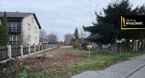 Działka w Osieku pod zabudowę jednorodzinną
