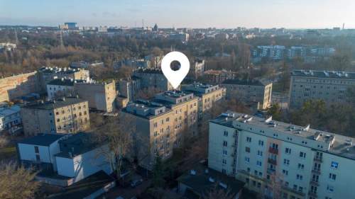 Duża kawalerka na Bałutach w otoczeniu parków