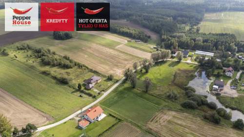 Piękna działka w cichej okolicy 25 min od Gdańska