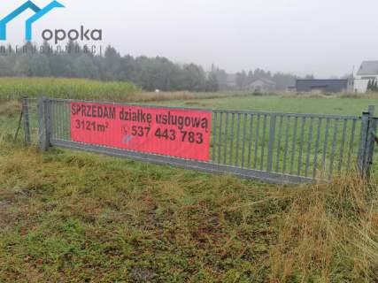 Działka usługowa 3121 m2 Leszna Górna
