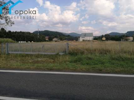 Działka usługowa 3121 m2 Leszna Górna