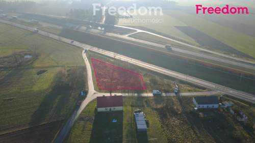 Działka z wz pod budownictwo mieszkaniowo usługowe