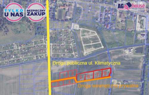 Działki inwestycyjne - możliwość zabudowy domkami
