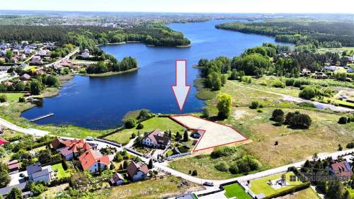 Szczecinek - duża działka budowlana nad jeziorem 