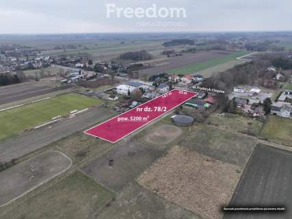 Działka 5200 m z MPZP Kampinos A