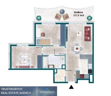 Komfortowe 3 pokoje, duży balkon, parking