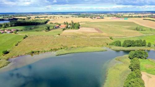 Działka bud. 2,1 ha z linią brzegową jeziora Mamry