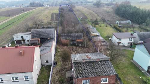 Gospodarstwo rolne 1,09 ha dom stodoła gm. Psary pow. będz