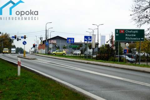 Działka usługowa, 8832 m2 przy DK