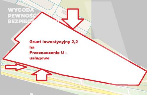 Działka inwestycyjna przy DK10 zjazd i ekspozycja