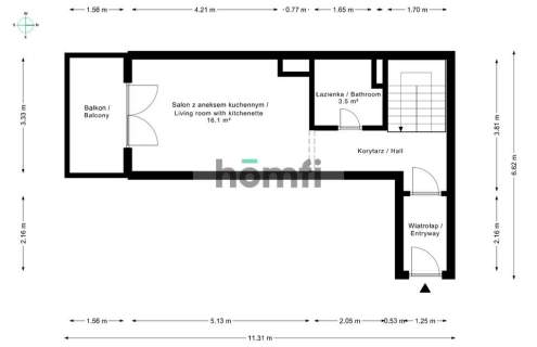 Tematyczny apartament 2 pokoje ROI 6-12%