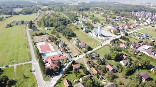 Borek gmina Rzezawa działka usługowa