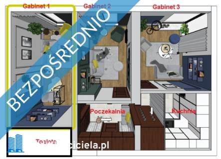 gabinet psychoterapeutyczny, psychologiczny, dla coacha -Kapelanka...