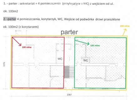 Lokal Usługowo-Biurowy z Prywatnym Placem, Młodych