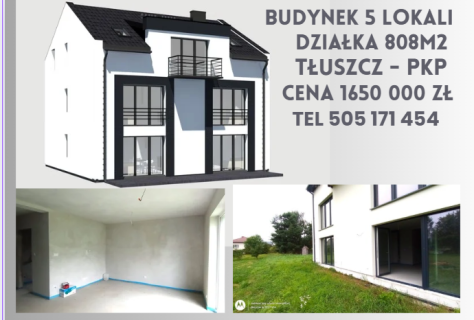 Działka 9400m usługi składowanie Czarna Rżyska Wołomin S8