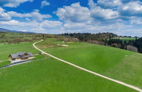 UNIKATOWA DZIAŁKA Z WIDOKIEM na TATRY oraz JEZIORO