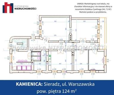 Nieruchomość komercyjna na sprzedaż, 291,1 m2, Sieradz