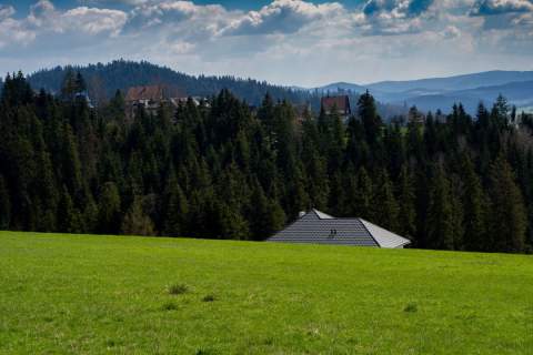 UNIKATOWA DZIAŁKA Z WIDOKIEM na TATRY oraz JEZIORO