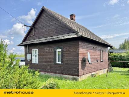 Wyjątkowa nieruchomość. Drewniany domek z działką.