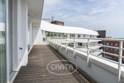 Klimatyzowany apartament z tarasem - OVO Wrocław