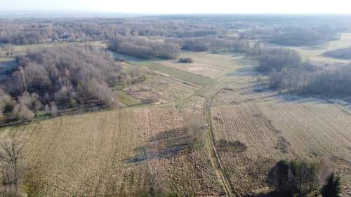 Kształtna działka budowlana 85ar Bratucice Rzezawa