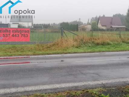Działka usługowa 3121 m2 Leszna Górna