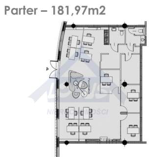 Lokal usługowy 394 m2 wynajem, Mokotów