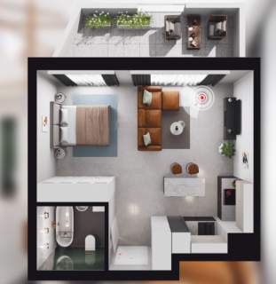 Nowe mieszkanie piękna lokalizacja 36,90 m2