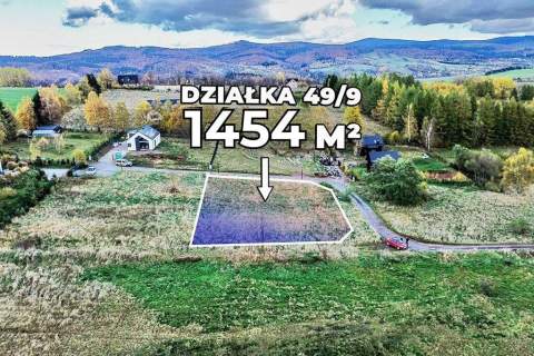 Idealna działka pod dom z piękną panoramą gór