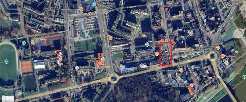 działka budowlana Usługowo-Mieszkaniowa wielorodz w centrum