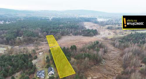 Działki z MPZP w Samsonowie - natura, przestrzeń