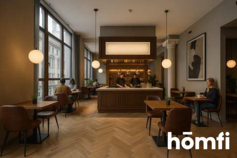 Duży lokal w Rynku dostosowany pod gastronomię