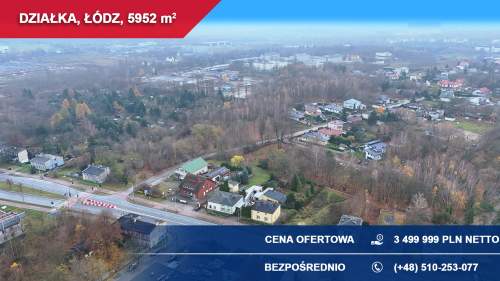 WZ na 19 segmentów lub 8 bliźniaków Łódź, ul. Łomnicka 21