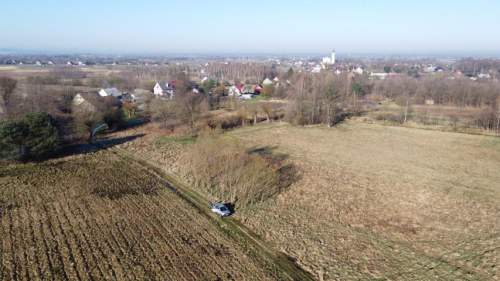 Kształtna działka budowlana 85ar Bratucice Rzezawa