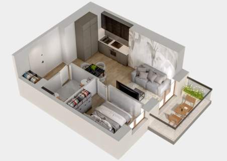 Nowe 2 pokoje 36,2 m2