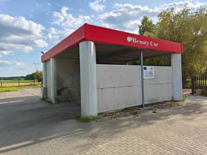 Myjnia samochodowa bezdotykowa 2 stanowiskowa z działką