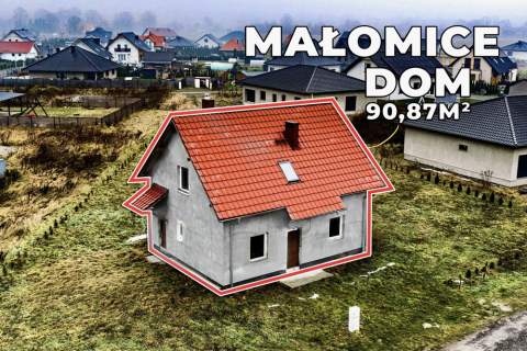 Dom wolnostojący w stanie deweloperskim