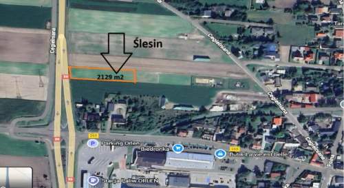 Ślesin- działka budowlana 2129 m2 - sprzedam